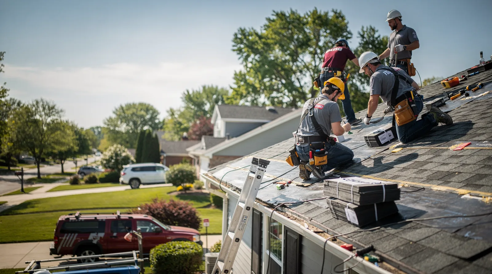 Roof Repair in Crofton, MD around you